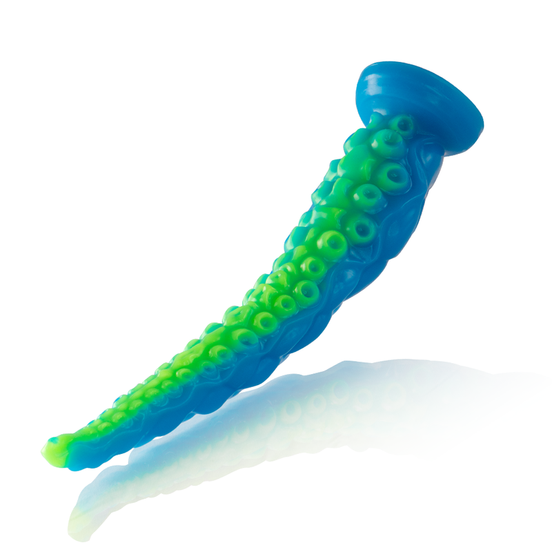 EPIC - SCYLLA FLUORESZIERENDER DÜNNER TENTAKEL-DILDO, KLEINE GRÖSSE – Dildo Bild 5