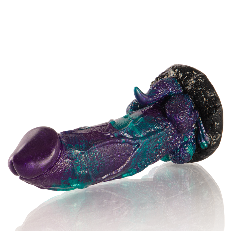 EPIC - BASILISK DILDO DOPPELT SCHUPPIG VERGNÜGEN, GROSSE GRÖSSE – Dildo Bild 9