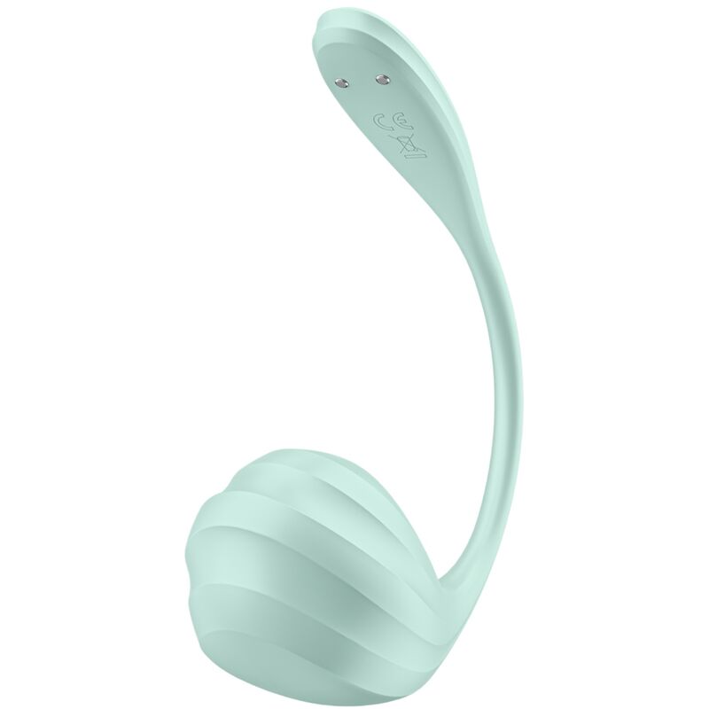 SATISFYER - SMOOTH PETAL G-POINT STIMULATOR WASSERGRÜN KOSTENLOSE APP – Klitorisstimulator Bild 6