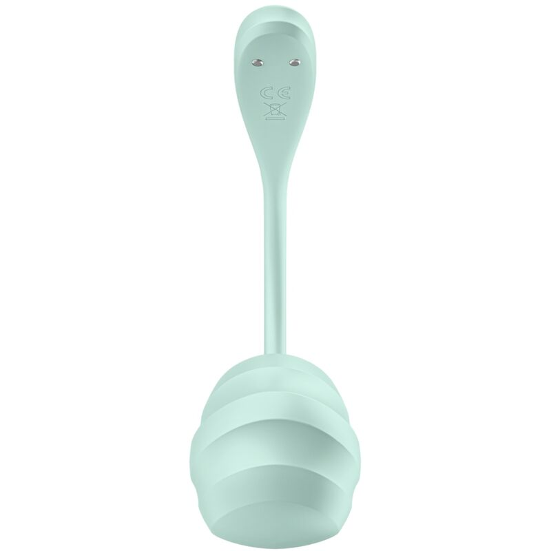 SATISFYER - SMOOTH PETAL G-POINT STIMULATOR WASSERGRÜN KOSTENLOSE APP – Klitorisstimulator Bild 4