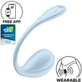 SATISFYER - SMOOTH PETAL G-POINT STIMULATOR HIMMELBLAU KOSTENLOSE APP – Klitorisstimulator Bild 1