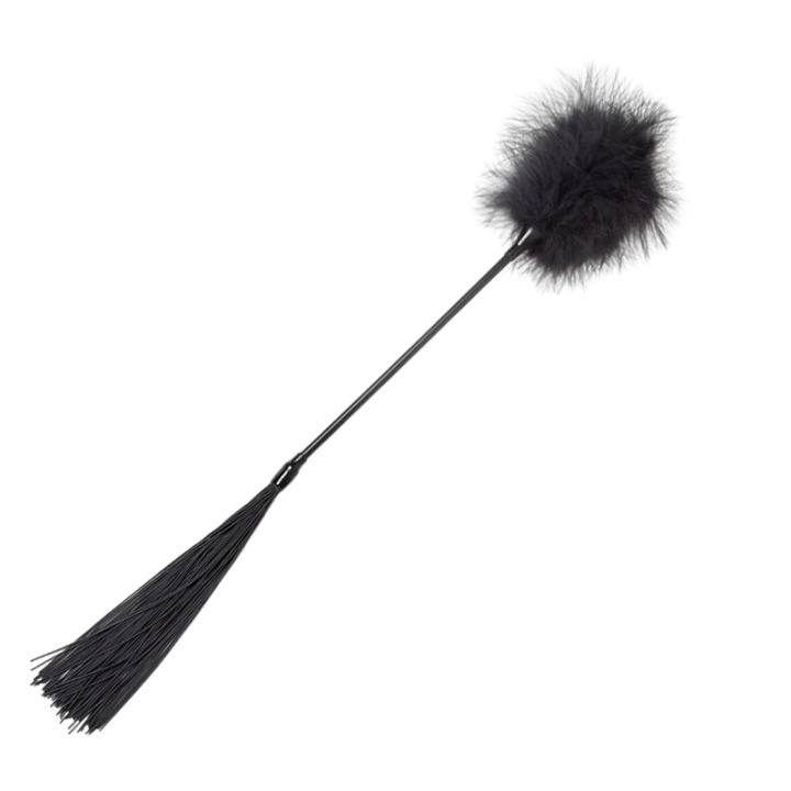 SECRET PLAY - STAUBWEDEL + SCHWARZE PEITSCHE BDSM-Peitsche diskret online kaufen