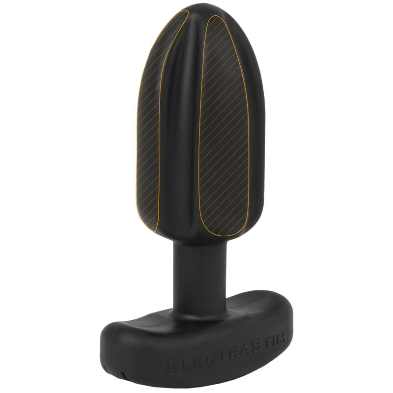 ELECTRASTIM Tartarus Anal Plug Quadripolar Silikon Schwarz – Elektro-Analstimulation – Analplug Bild 2