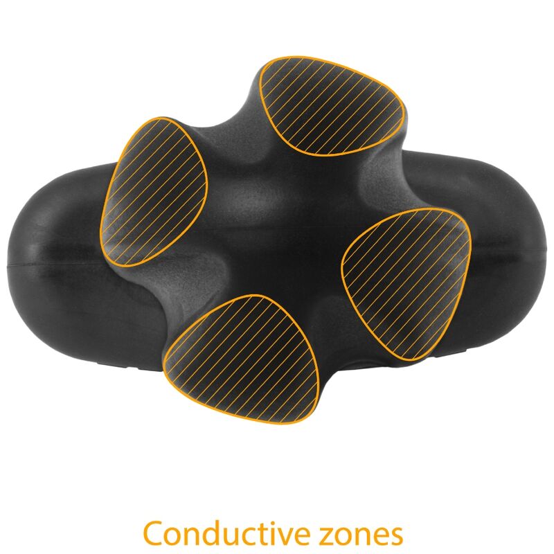 ELECTRASTIM Tartarus Anal Plug Quadripolar Silikon Schwarz – Elektro-Analstimulation – Analplug Bild 9