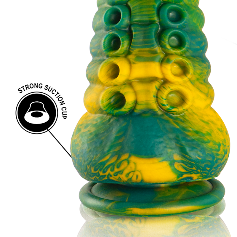 EPIC - CETUS GRÜNER TENTAKEL-DILDO, KLEINE GRÖSSE – Dildo Bild 11