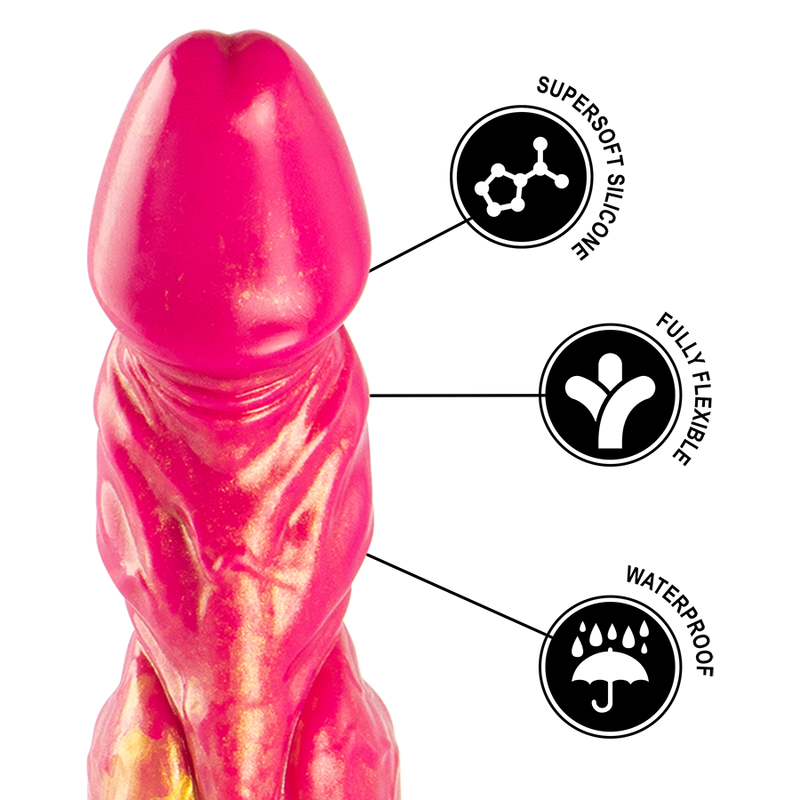 EPIC - CERBERUS DILDO MYTHOLOGISCHES FEUER – Dildo Bild 12