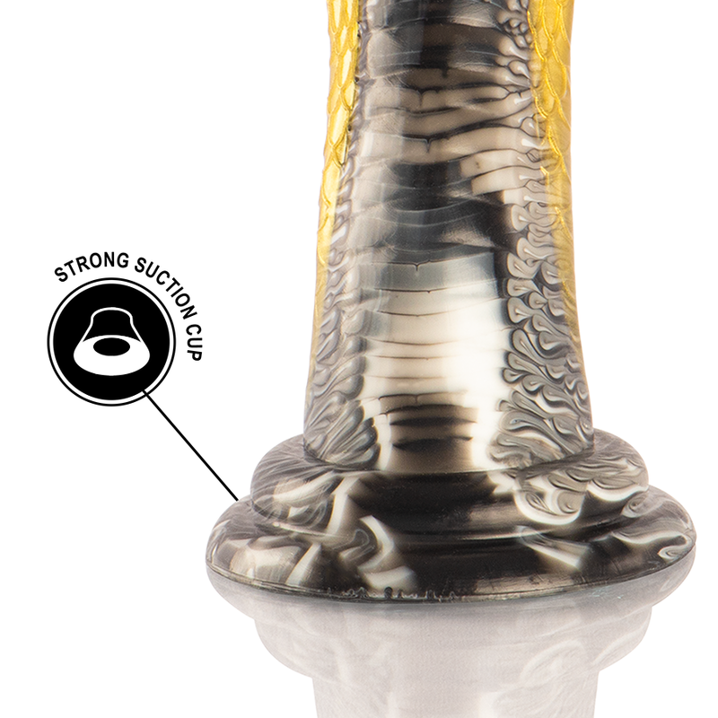 EPIC - DRAKON DILDO GELBE KOBRA – Dildo Bild 11
