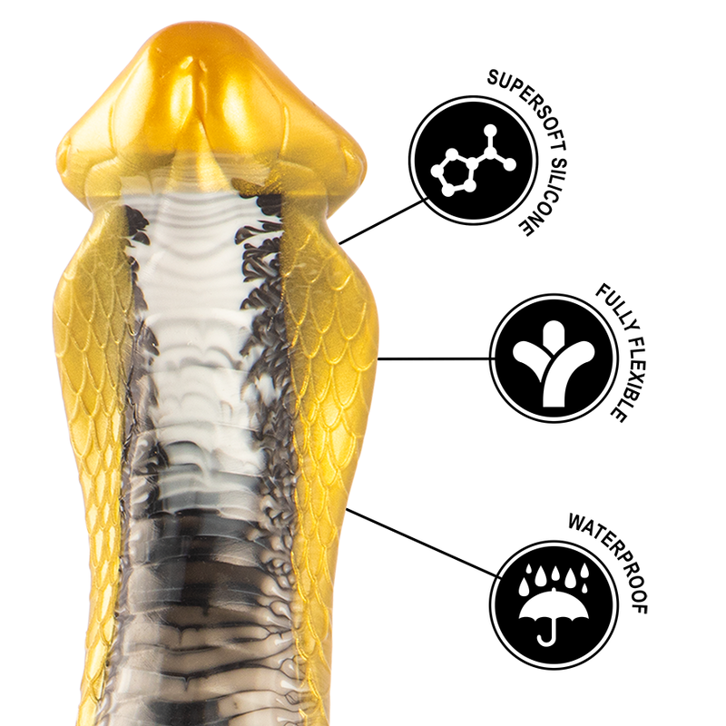 EPIC - DRAKON DILDO GELBE KOBRA – Dildo Bild 13