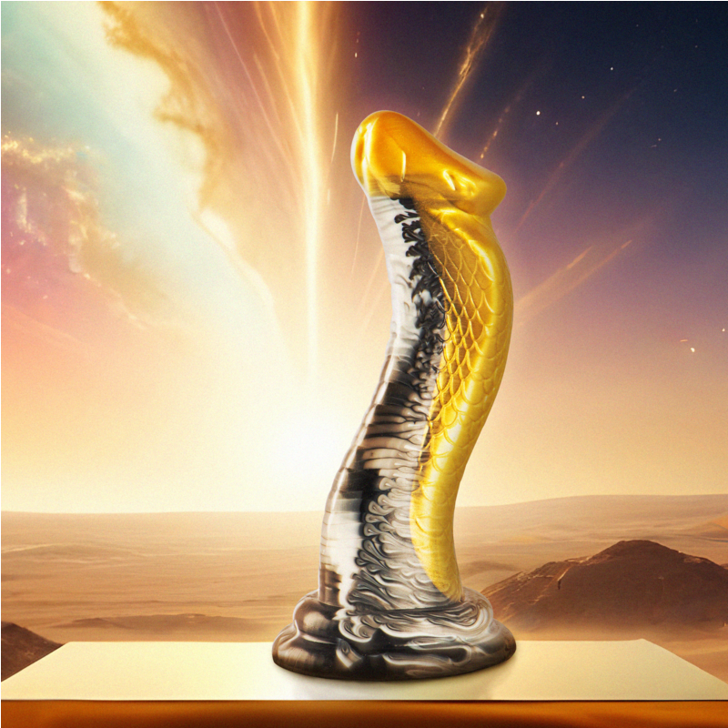 EPIC - DRAKON DILDO GELBE KOBRA – Dildo Bild 15