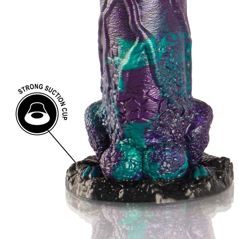 EPIC - BASILISK DILDO DOPPELT SCHUPPIG VERGNÜGEN, GROSSE GRÖSSE – Dildo Bild 10