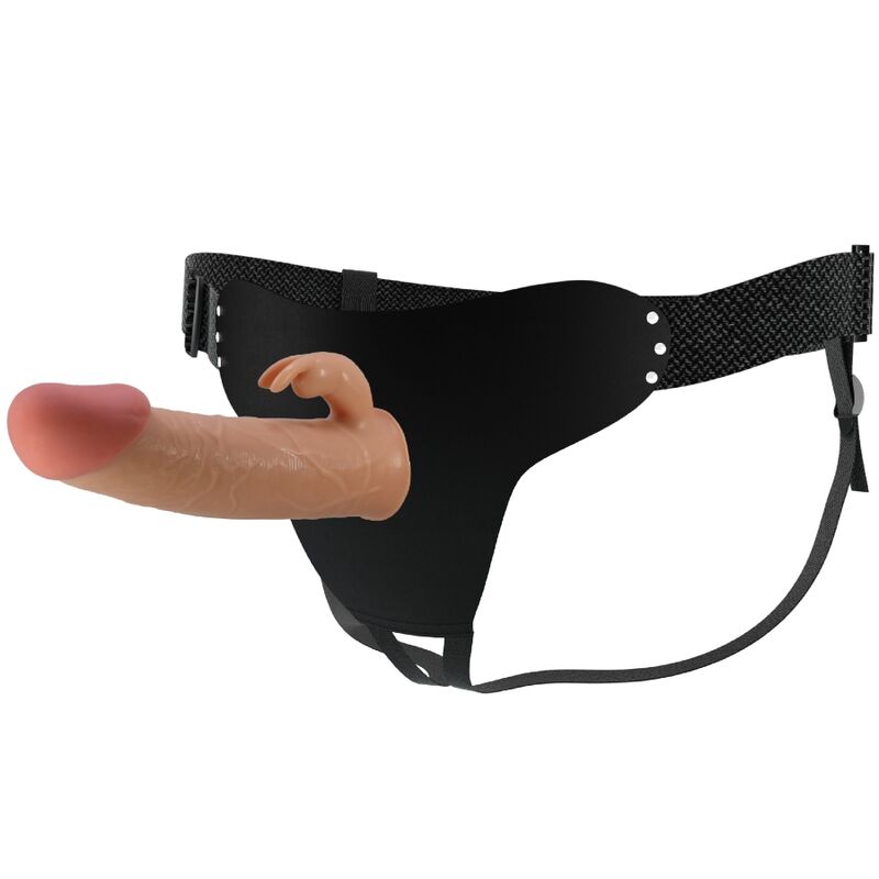 PRETTY LOVE - MAVIS HARNESS UNIVERSAL SLIP MIT DILDO 19 CM NATUR – Dildo Bild 7