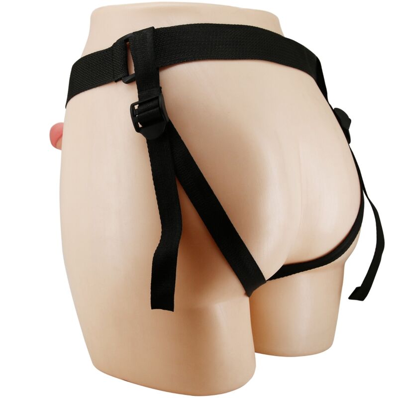 PRETTY LOVE - MAVIS HARNESS UNIVERSAL SLIP MIT DILDO 19 CM NATUR – Dildo Bild 4