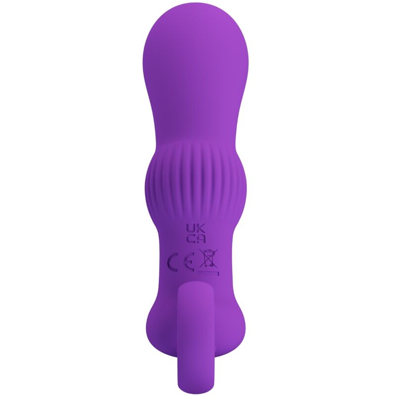 PRETTY LOVE - CAYLA ANALVIBRATOR-MASSAGER LILA – Anal-Toy Bild 6
