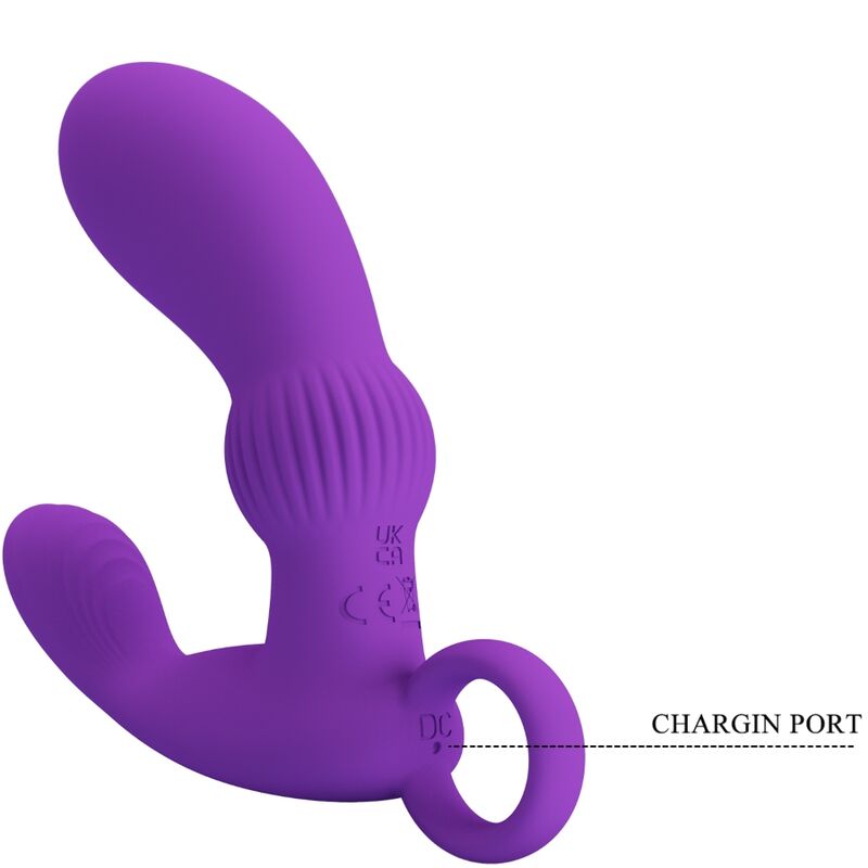 PRETTY LOVE - CAYLA ANALVIBRATOR-MASSAGER LILA – Anal-Toy Bild 14