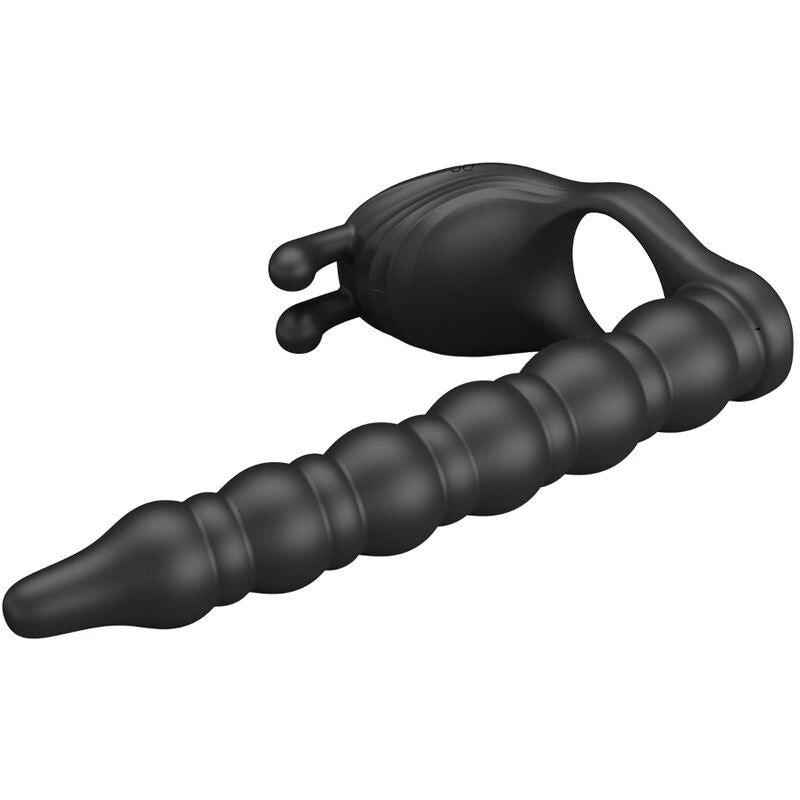 PRETTY LOVE - BLACKNEY PENISRINGE MIT VIBRATOR-PLUG – Penisring Bild 6