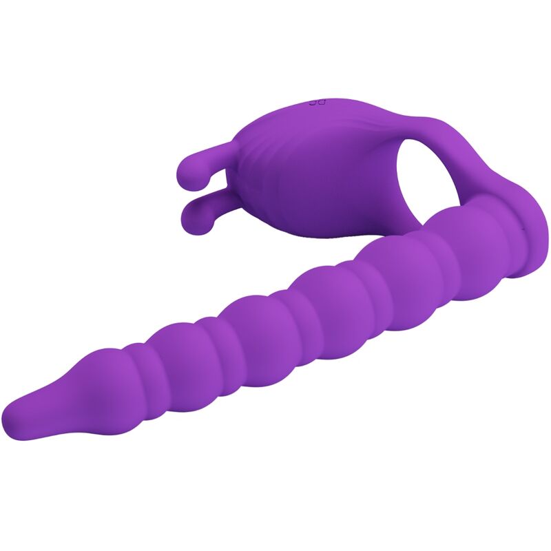 PRETTY LOVE - BLACKNEY PENISRINGE MIT VIBRATOR-PLUG – Penisring Bild 7