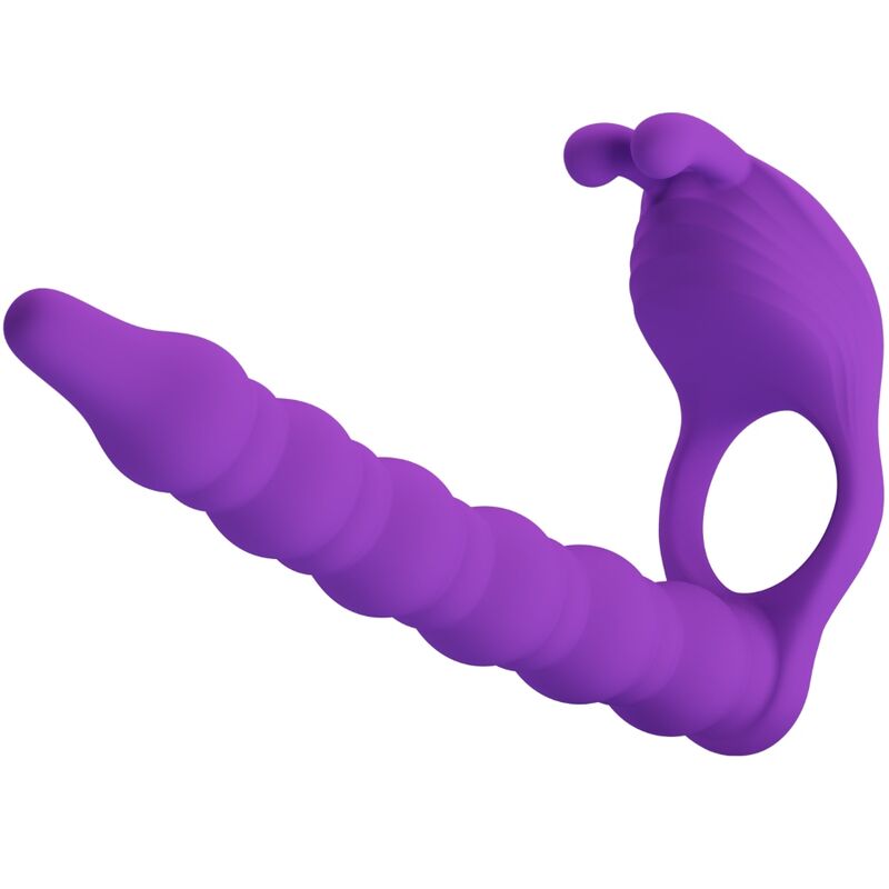 PRETTY LOVE - BLACKNEY PENISRINGE MIT VIBRATOR-PLUG – Penisring Bild 3