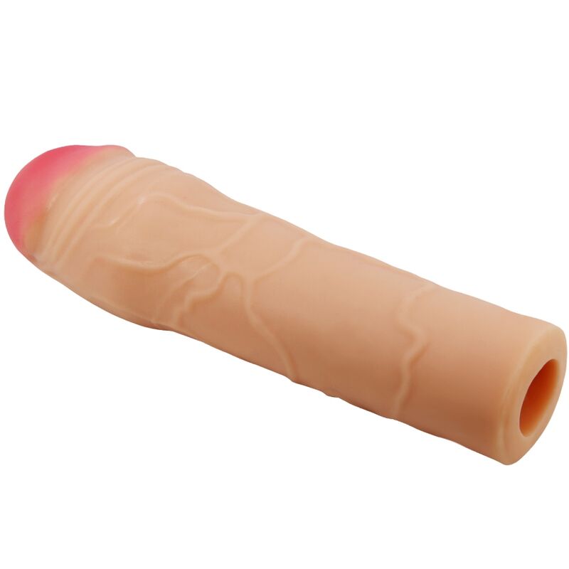 PRETTY LOVE - CHANE PENIS EXTENDER COVER FLEISCH – Penis-Extender Bild 4