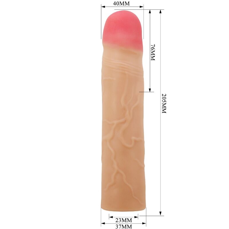 PRETTY LOVE - KYLIAN EXTENSIONING STIMULATING PENSE COVER – Penishülle Bild 8