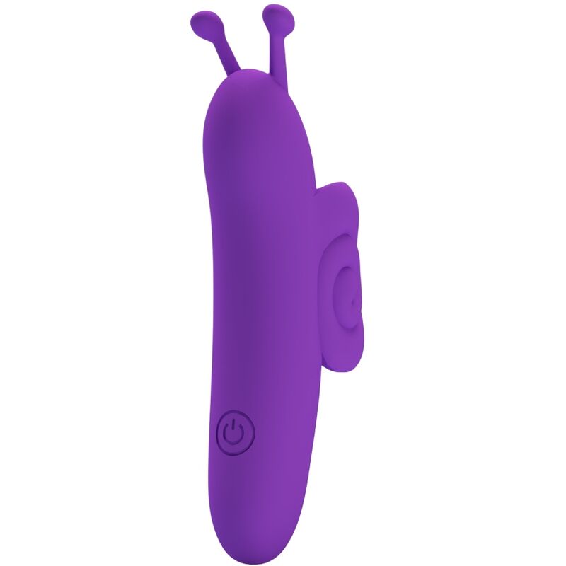 PRETTY LOVE - SNAIL LEISTUNGSSTARKER LILA FINGERSTIMULATOR für intensive Stimulation und Self-Love