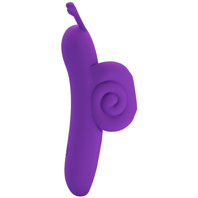 PRETTY LOVE - SNAIL LEISTUNGSSTARKER LILA FINGERSTIMULATOR Fingervibrator diskret online kaufen