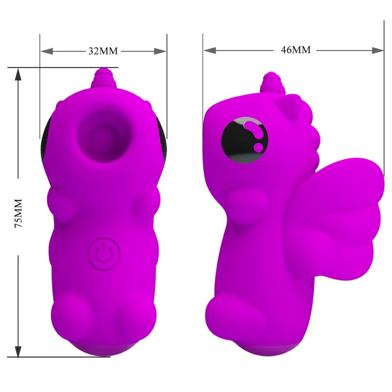 PRETTY LOVE - MINI-SPASSSPIELZEUGE VON MAGIC UNICORN STIMULATOR für intensive Stimulation und Self-Love