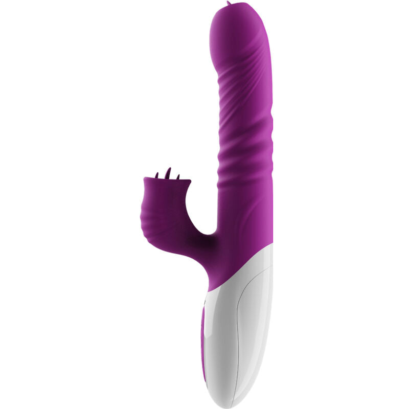 ARMONY Doppelzunge & Stoßender Vibrator Violett | 20 Modi & Wärme für intensive Stimulation und Self-Love