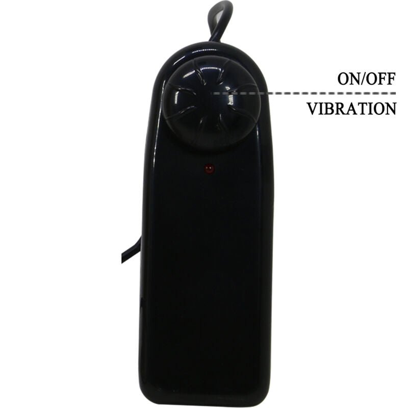 PRETTY LOVE - STARKS HARNESS SLIP MULTI-SPEED VIBRATION DILDO 17,5 CM HELLBRAUN – Dildo Bild 14