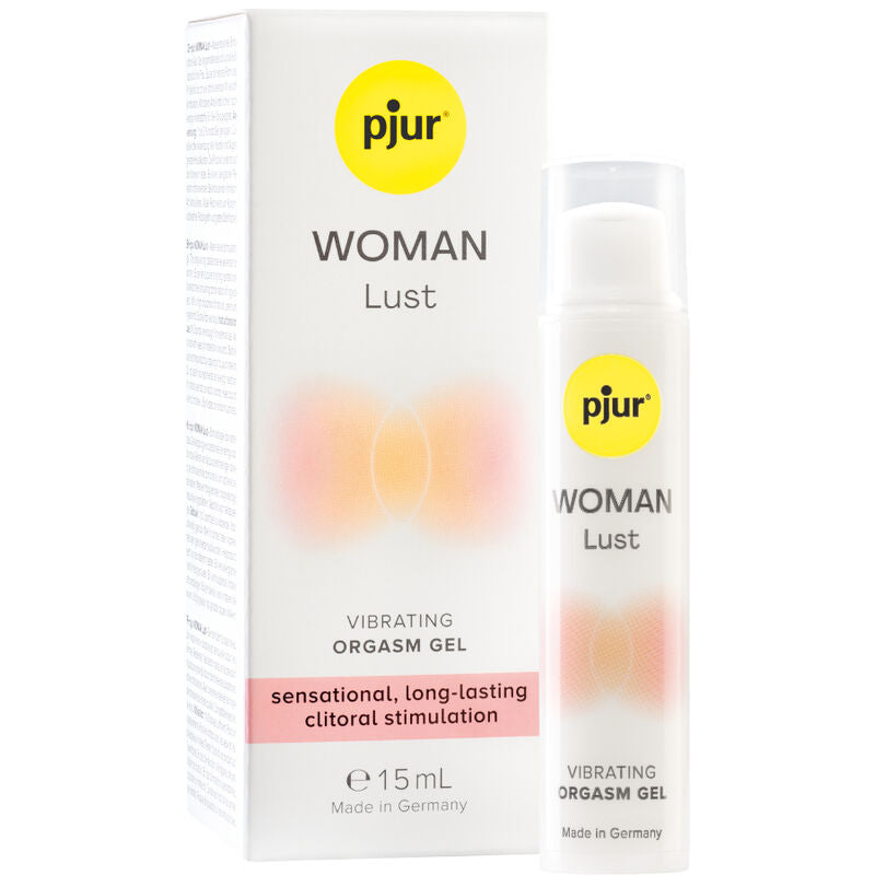 PJUR - WOMAN LUST VIBRATIONSGEL FÜR ORGASMUS 15 ML für geschmeidige intime Momente