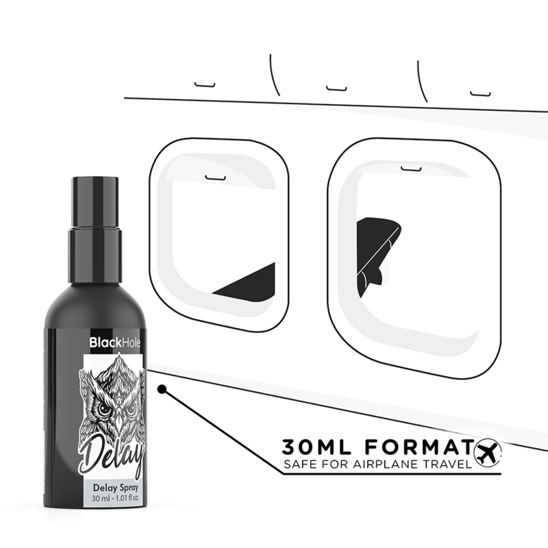 BLACK HOLE - DELAY SPRAY STUDY FORTE 30 ML – Verzögerungsprodukt Bild 4