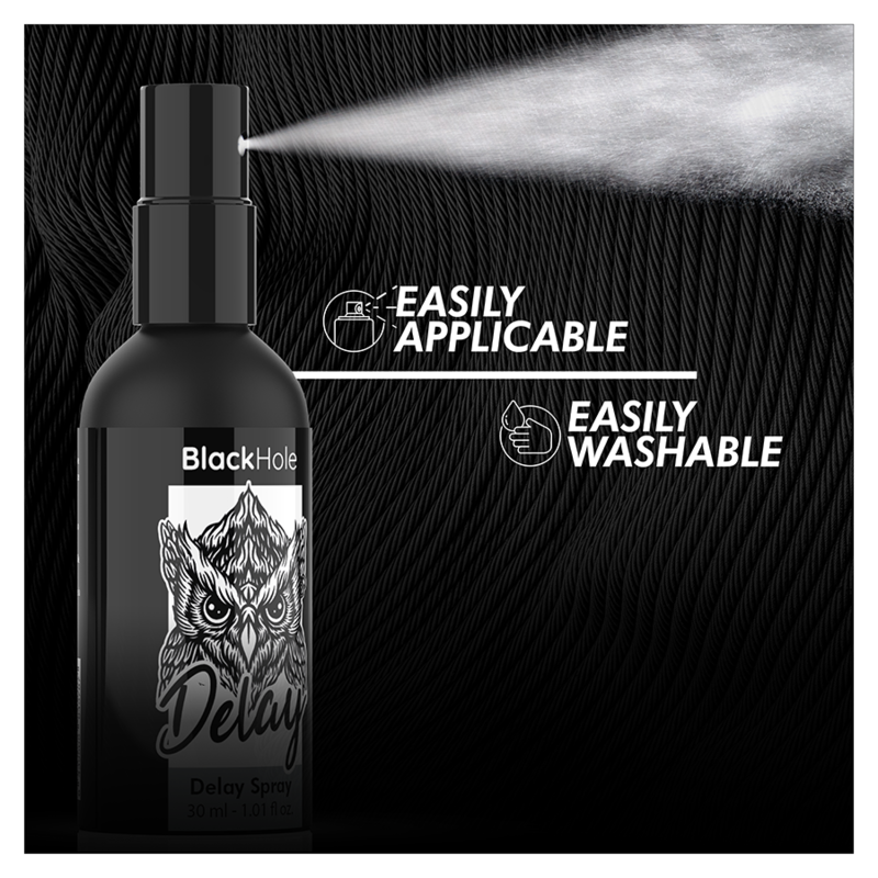 BLACK HOLE - DELAY SPRAY STUDY FORTE 30 ML – Verzögerungsprodukt Bild 3