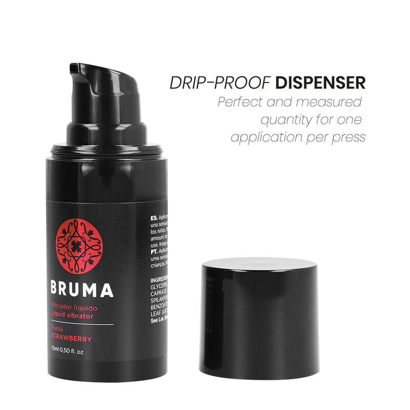 BRUMA - FLÜSSIGER VIBRATOR ULTRA GLEITEND ERDBEERE 15 ML – Gleitgel Bild 9