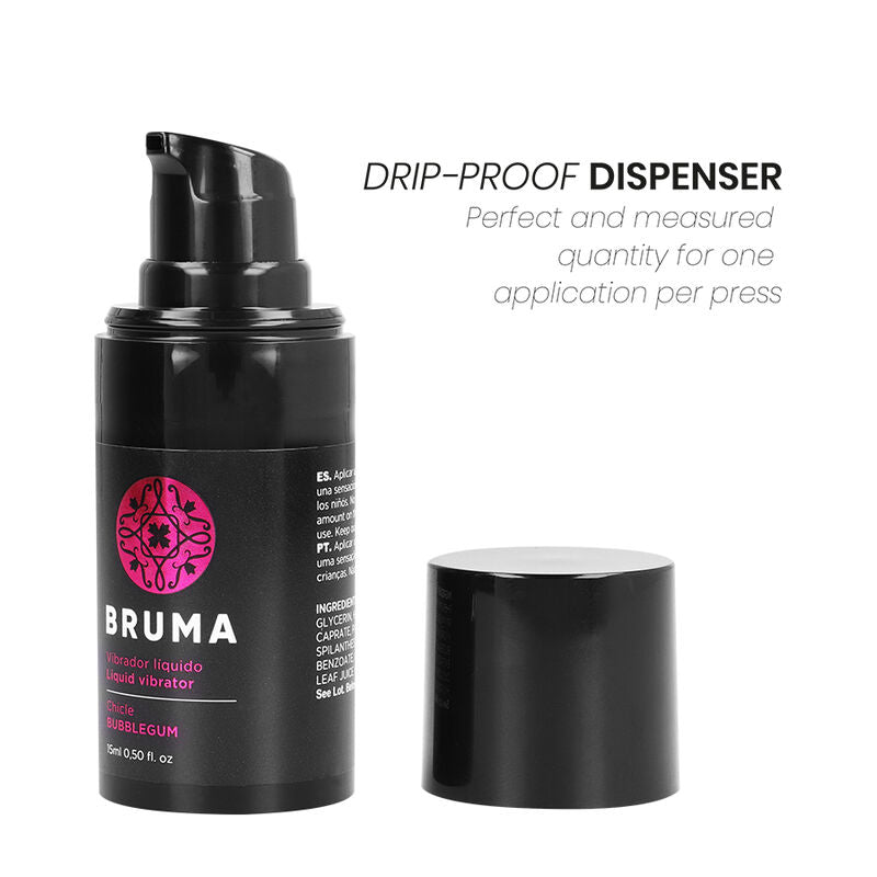 BRUMA - FLÜSSIGER VIBRATOR ULTRA SLIDING BUBBLEGUM 15 ML – Vibrator Bild 8
