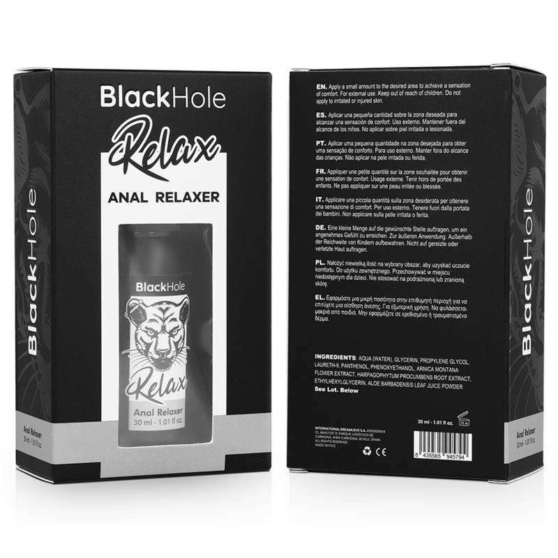 BLACK HOLE - ANAL ENTSPANNUNG SPRAY EXPLORER 30 ML Produktansicht und Details