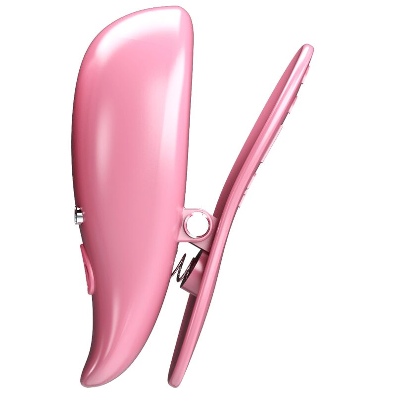 PRETTY LOVE - LEAF VIBRIERENDE NIPPELKLEMMEN ROSA – Nippelklemme Bild 6