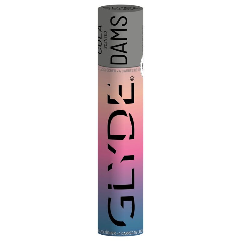 SHEER GLYDE Dams Laminas Latex Oralsex Cola – 4 Einheiten – BDSM-Zubehör Bild 2