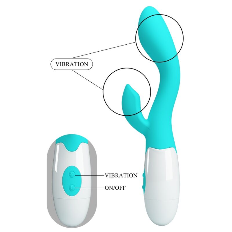 PRETTY LOVE - HELLIGER G-SPOT-VIBRATOR, AQUAGRÜN – Vibrator Bild 9