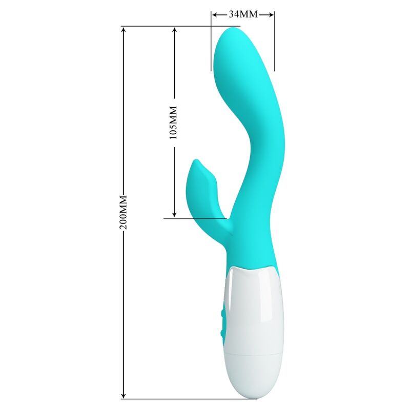 PRETTY LOVE - HELLIGER G-SPOT-VIBRATOR, AQUAGRÜN – Vibrator Bild 7
