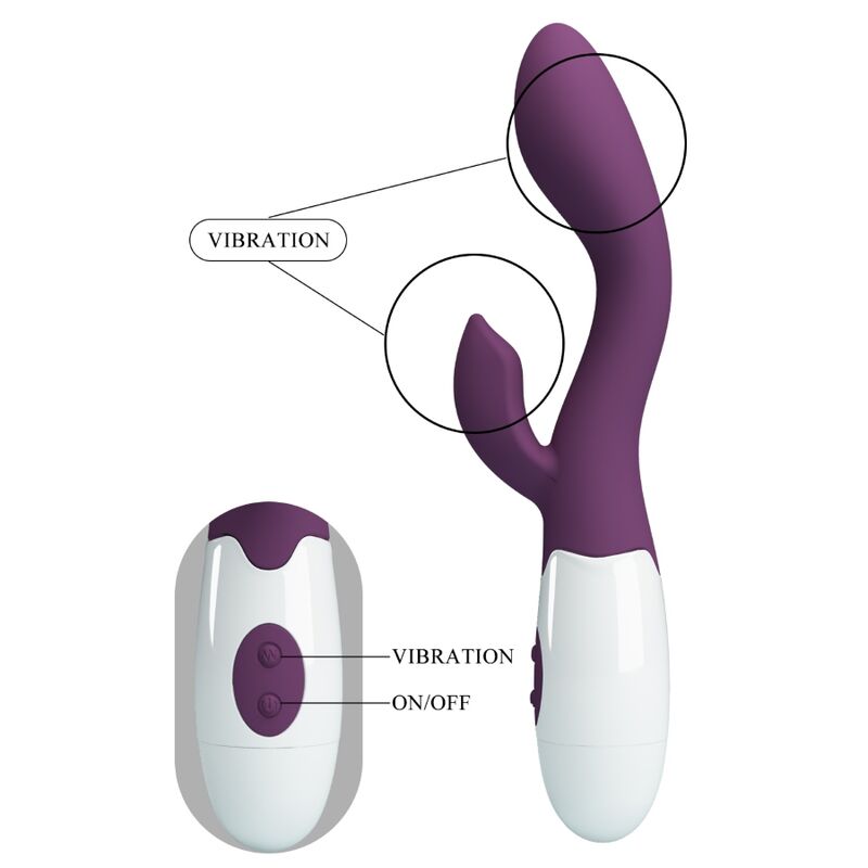 PRETTY LOVE - HELLIGER G-SPOT-VIBRATOR LILA – Vibrator Bild 15