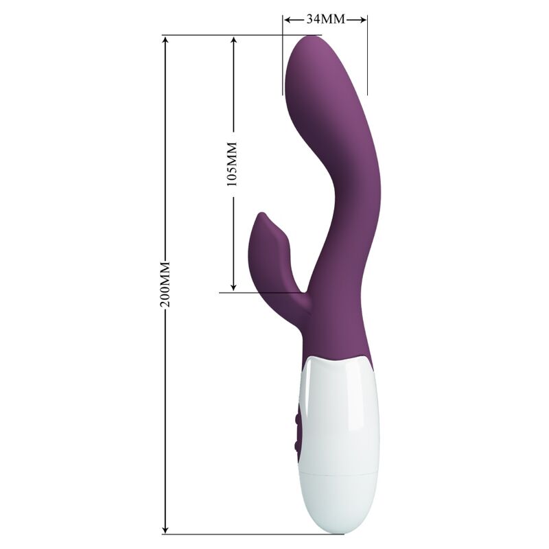PRETTY LOVE - HELLIGER G-SPOT-VIBRATOR LILA – Vibrator Bild 13