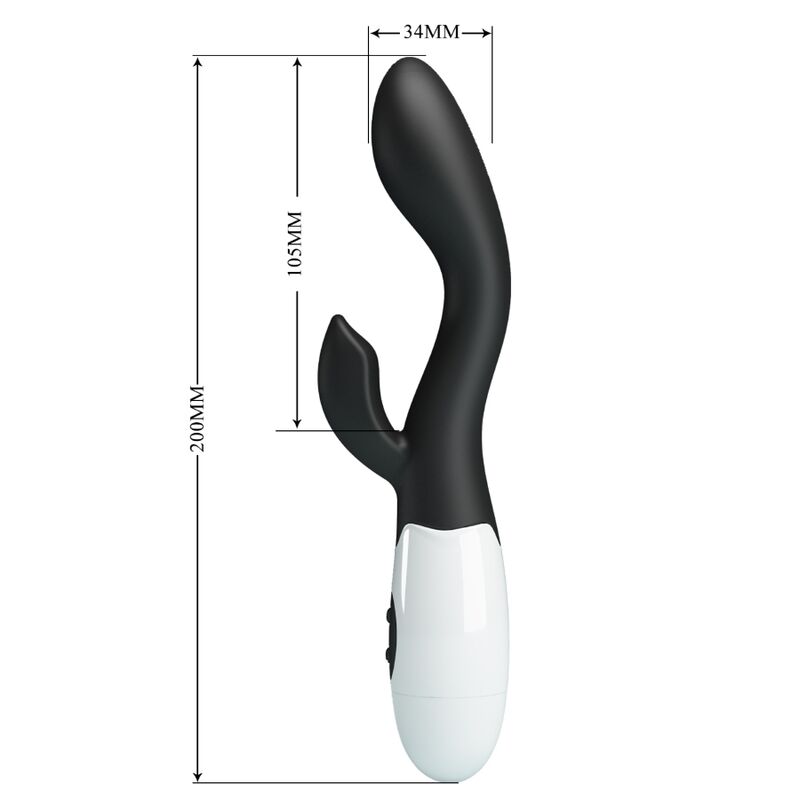 PRETTY LOVE - BRIGHTY G-SPOT VIBRATOR SCHWARZ – Vibrator Bild 13