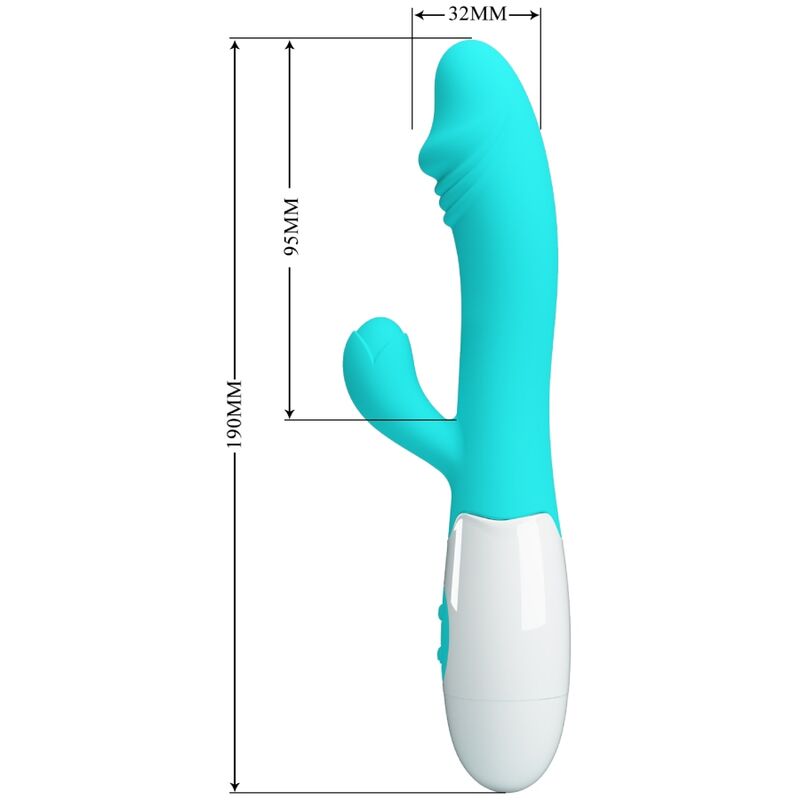 PRETTY LOVE - SNAPPY G-SPOT VIBRATOR AQUAGRÜN – Vibrator Bild 10