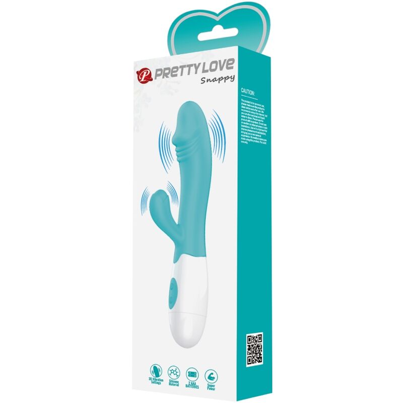 PRETTY LOVE - SNAPPY G-SPOT VIBRATOR AQUAGRÜN – Vibrator Bild 16