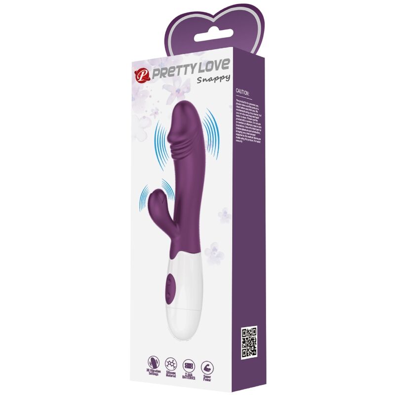 PRETTY LOVE - SNAPPY G-SPOT VIBRATOR LILA – Vibrator Bild 14