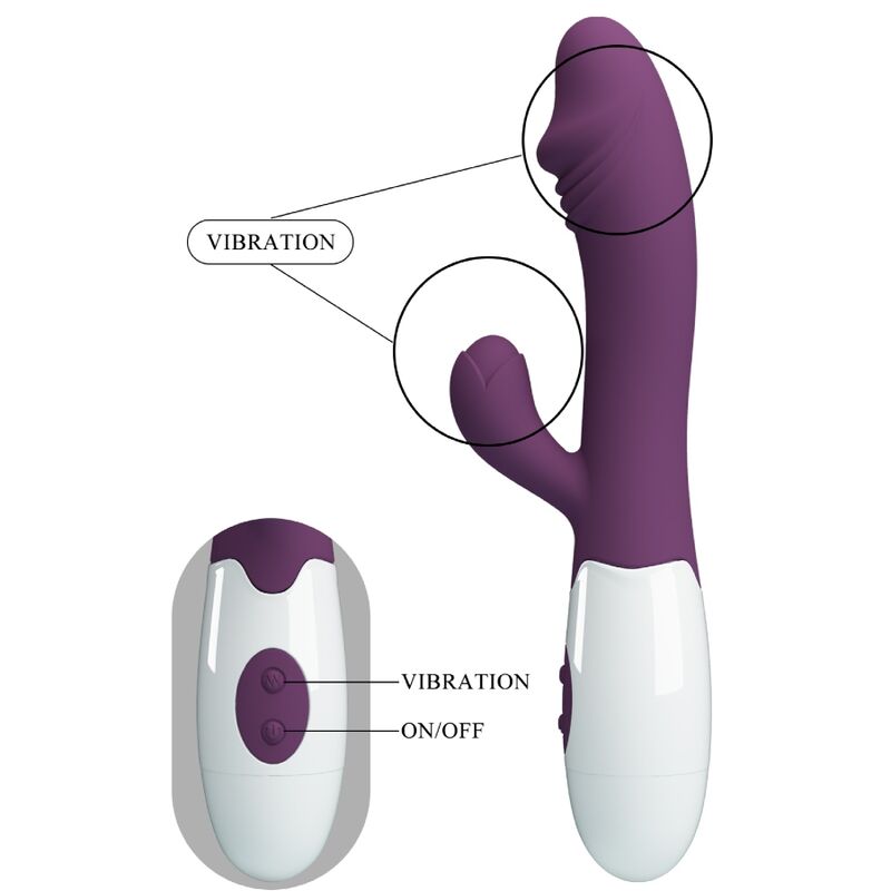 PRETTY LOVE - SNAPPY G-SPOT VIBRATOR LILA – Vibrator Bild 12
