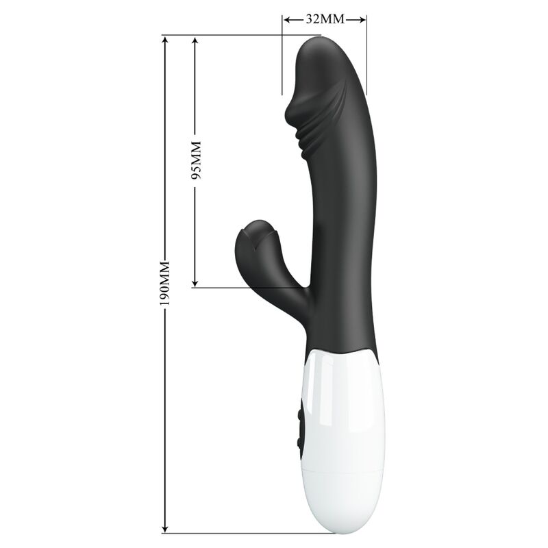 PRETTY LOVE - SNAPPY G-SPOT VIBRATOR SCHWARZ – Vibrator Bild 9