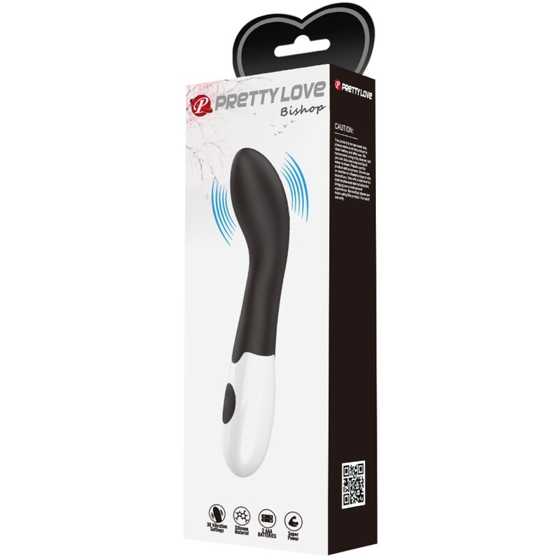 PRETTY LOVE - BISHOP G-SPOT VIBRATOR 30 MODI SCHWARZ – Vibrator Bild 18