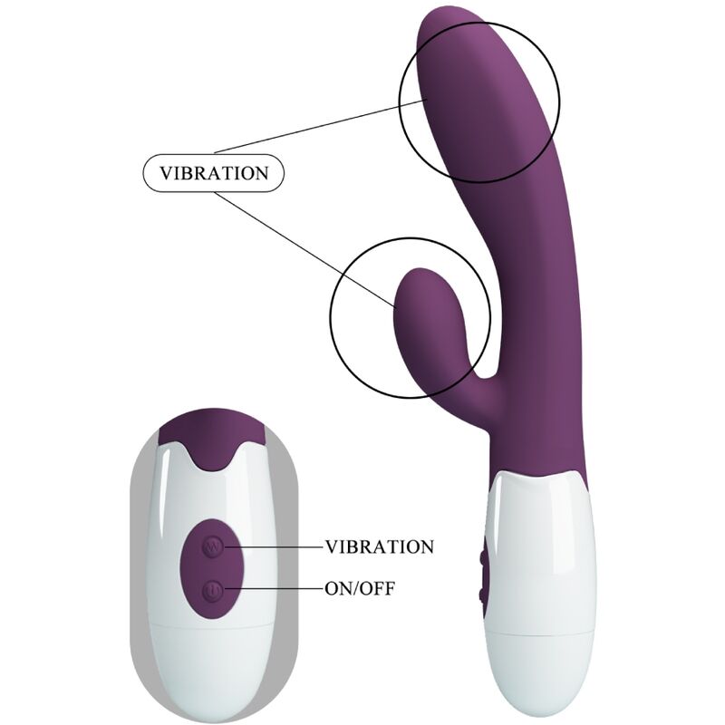 PRETTY LOVE - ALVIS RABBIT VIBRATOR & LILA G-PUNKTE – Rabbit Vibrator Bild 16
