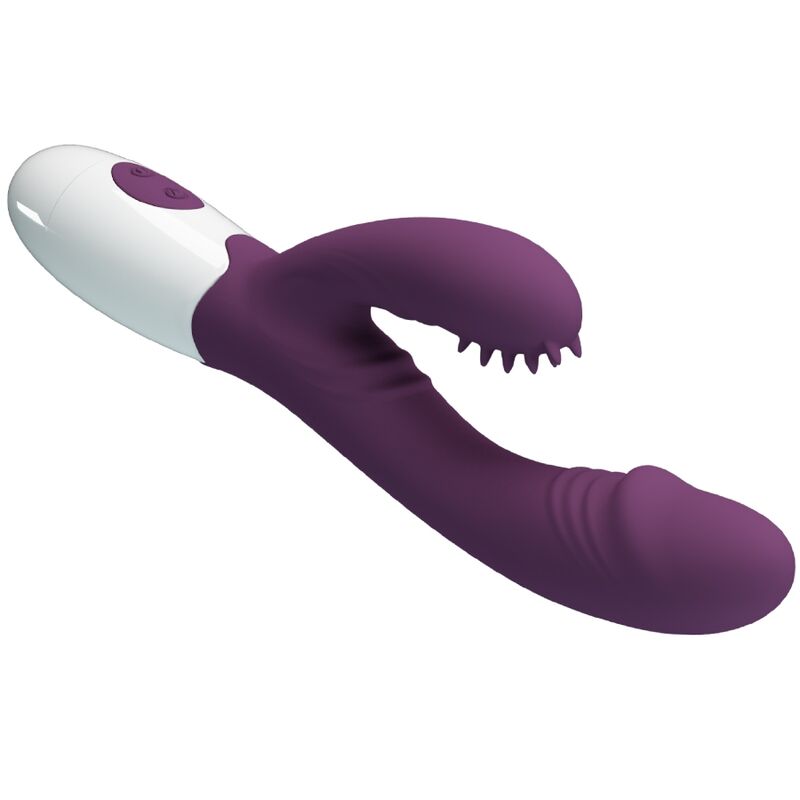 PRETTY LOVE - ANDRE RABBIT VIBRATOR & G-PUNKT-STIMULATOR LILA – Rabbit Vibrator Bild 10