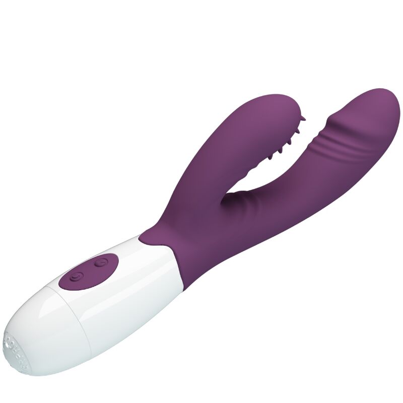 PRETTY LOVE - ANDRE RABBIT VIBRATOR & G-PUNKT-STIMULATOR LILA – Rabbit Vibrator Bild 7